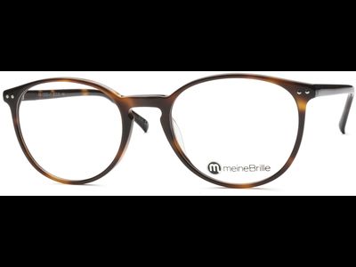 meineBrille 04-12020-01, Havanna Schräg links