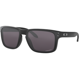 Sportbrille Oakley Holbrook Matte Black / Prizm Grey Seitenansicht