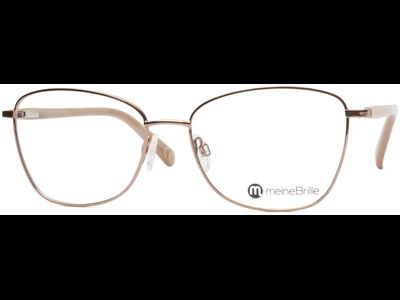 meineBrille 04-06030-03, Kupfergold/Perlgrau Links