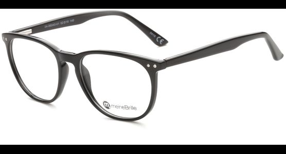meineBrille 04-96040-01, Schwarz links - Ansicht 3