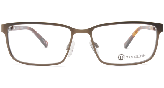 meineBrille 04-69080-01, Bronce/Braun front - Ansicht 2