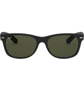 Sonnenbrille Ray-Ban RB2132 Matt Schwarz / Grün - Ansicht 2