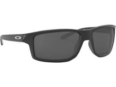 Sonnenbrille Oakley Gibston Matte Black / Prizm Black Polarized Seitenansicht