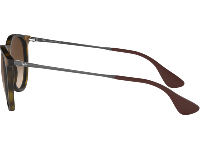 Sonnenbrille Ray-Ban RB4171 Erika Classic Matt Havanna / Verlauf Braun Seitenansicht