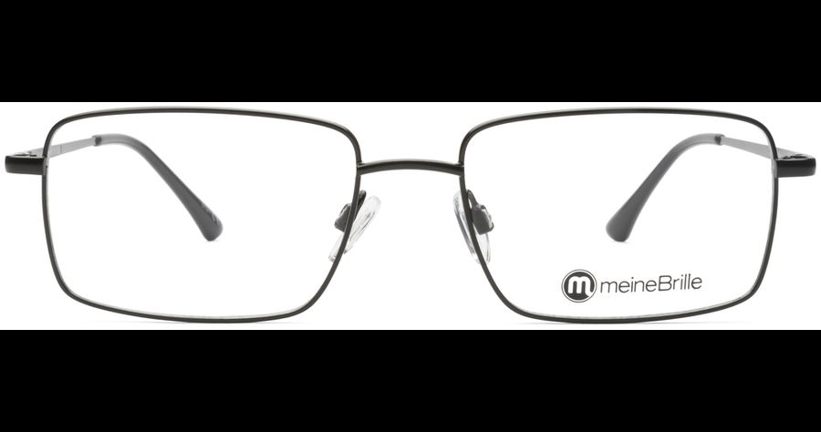 meineBrille 04-12030-02, Schwarz Front