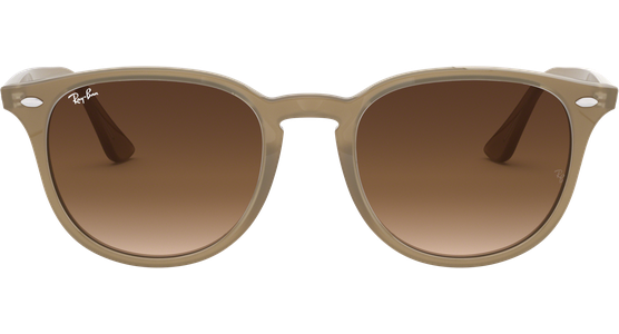 Sonnenbrille Ray-Ban RB4259 Glänzend Beige / Verlauf Braun - Ansicht 2