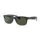Ray-Ban RB2132 New Wayfarer Classic Matt Schwarz / Grün 622 55