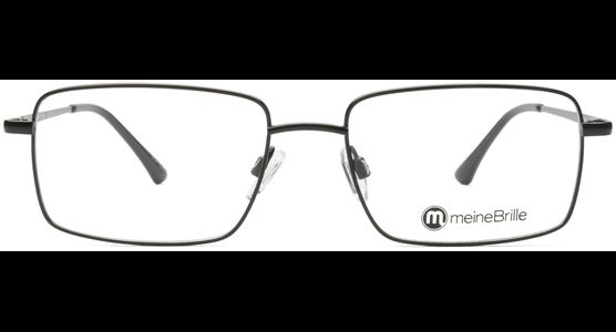 meineBrille 04-12030-02, Schwarz Front - Ansicht 2