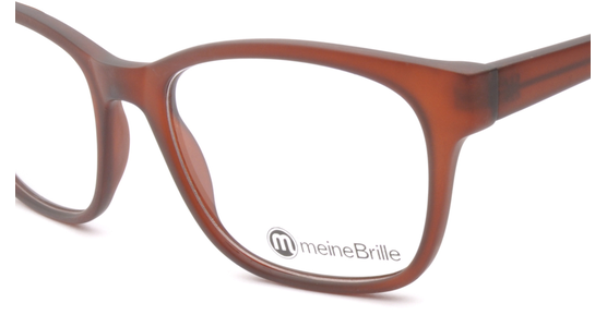 meineBrille 04-69160-01, Fuchsrot Matt nah - Ansicht 3