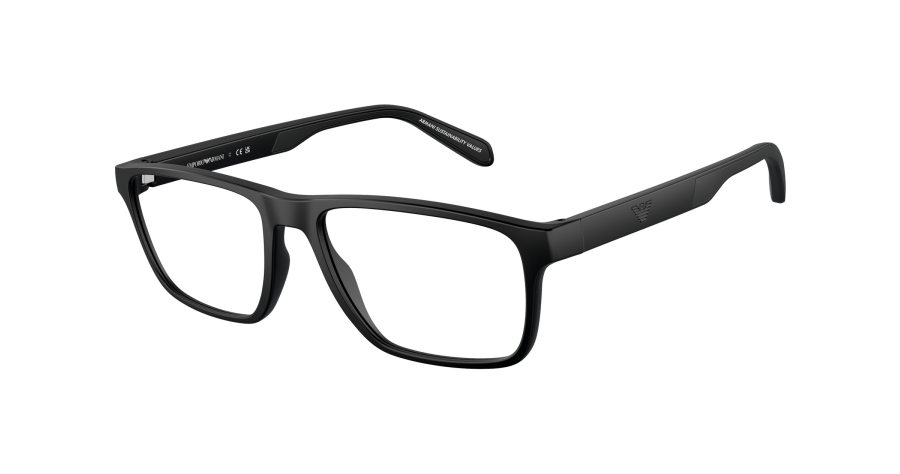 Emporio Armani Brille Herren Emporio Armani 0EA3233 5001, Schwarz Ansicht 1