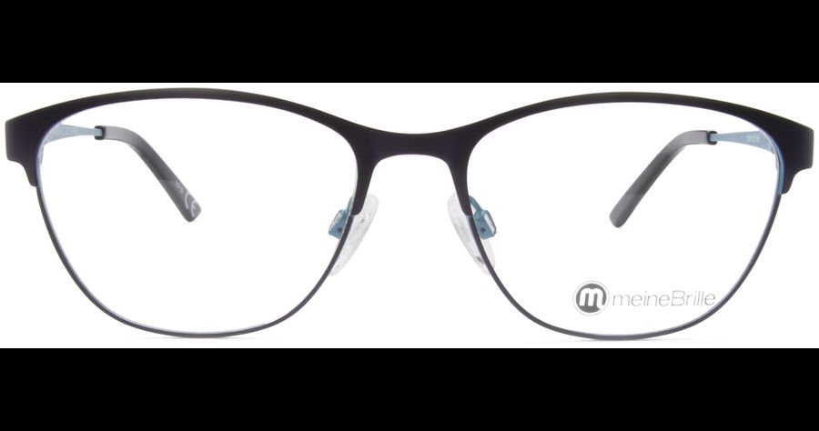 meineBrille 04-96020-02, Dunkel Violett/Türkis Matt front