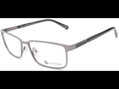 meineBrille 04-69080-02, Dunkel Gun/Schwarz links