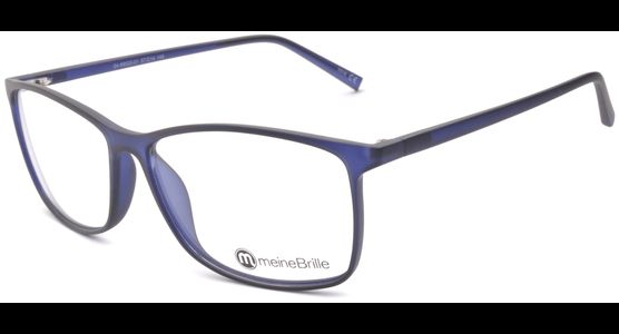 meineBrille 04-69020-01, Blau Matt links - Ansicht 4