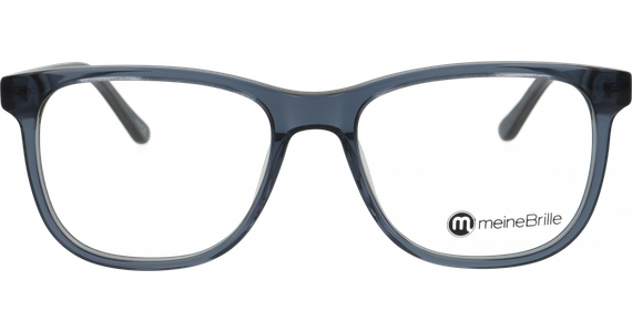 meineBrille 04-40170-03, Blau-Grau Transparent glänzend - Ansicht 3