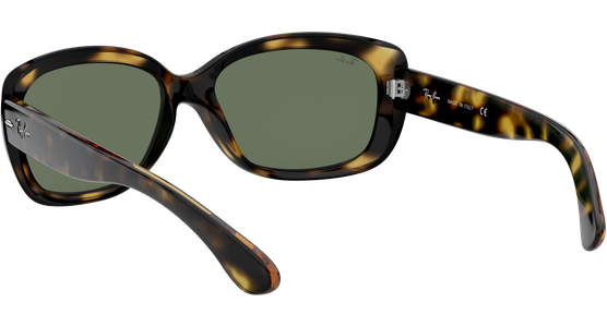 Ray-Ban RB4101 Jackie Ohh Glänzend Hellhavanna / Grün 710 58 - Ansicht 10