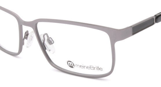 meineBrille 04-69080-02, Dunkel Gun/Schwarz nah - Ansicht 3
