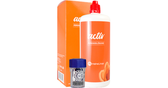 meineLinse activ Peroxidlösung Einzelflasche - Ansicht 2