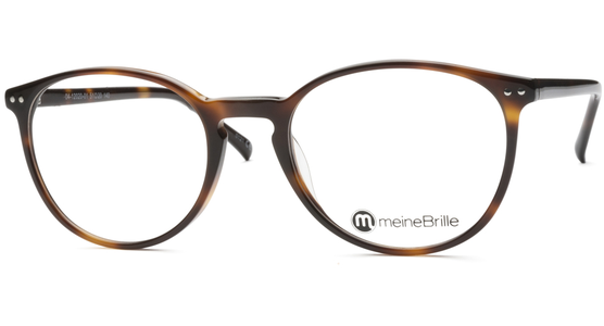 meineBrille 04-12020-01, Havanna Schräg links - Ansicht 3