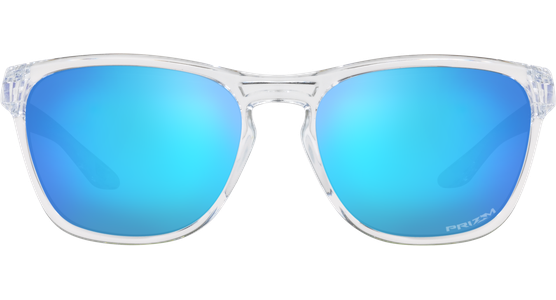 Sonnenbrille Oakley Manorburn Polished Clear / Prizm Sapphire  - Ansicht 2