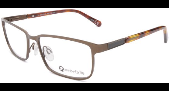 meineBrille 04-69080-01, Bronce/Braun links - Ansicht 5