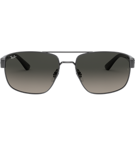 Sonnenbrille Ray-Ban RB3663 Glänzend Gunmetall / Verlauf Grau - Ansicht 2