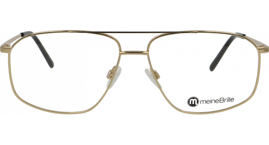 meineBrille 04-20190-02 Gold glänzend Frontansicht - Ansicht 2