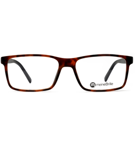 meineBrille 04-06010-01, dunkel Havanna Front - Ansicht 2