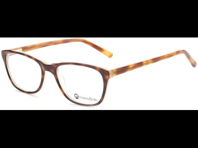 meineBrille 04-69040-03, Dunkel Havanna/Honig links