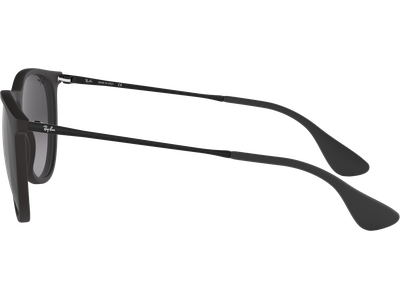Sonnenbrille Ray-Ban RB4171 Erika Classic Matt Schwarz / Verlauf Grau Seitenansicht
