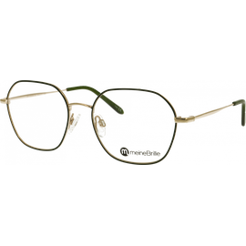 meineBrille Brille Unisex meineBrille 04-30000-02 Dunkelgrün/ Gold