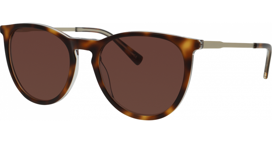  meineBrille 14-36040-02 Havanna transparent / Gold matt Ansicht 1