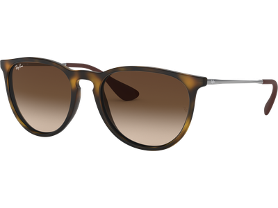 Sonnenbrille Ray-Ban RB4171 Erika Classic Matt Havanna / Verlauf Braun Seitenansicht