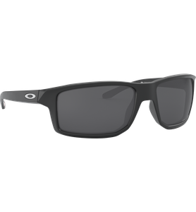 Sonnenbrille Oakley Gibston Matte Black / Prizm Black Polarized Seitenansicht - Ansicht 5
