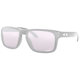 Sportbrille Oakley Holbrook Matte Black / Prizm Grey Seitenansicht