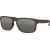 Sonnenbrille Oakley Holbrook XL Matte Brown Tortoise / Prizm Black Seitenansicht