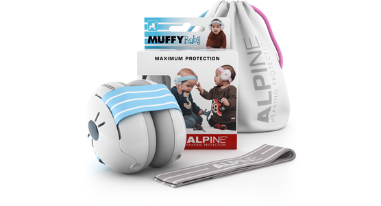 Alpine Muffy Kapselgehörschutz für Babys (blau) - Ansicht 3