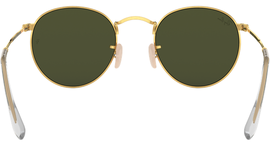 Ray-Ban RB3447 Round Metal Glänzend Gold / Grün 001 50 - Ansicht 11