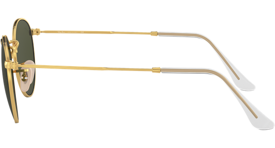 Ray-Ban RB3447 Round Metal Glänzend Gold / Grün 001 50 - Ansicht 8