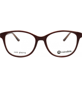 meineBrille 04-30090-01, Brombeer/Transparent - Ansicht 3