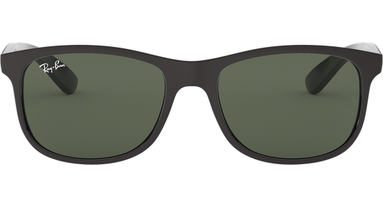 Sonnenbrille Ray-Ban RB4202 Andy Matt Schwarz / Grün - Ansicht 2