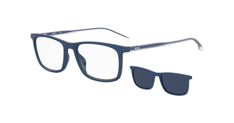 Hugo Boss Brille Herren HUGO BOSS BOSS 1150/CS  FLL MATTE Blau  Ansicht 1