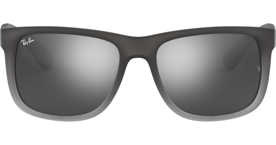 Ray-Ban RB4165 Justin Classic Matt Grau / Silber Verspiegelt 852/88 54