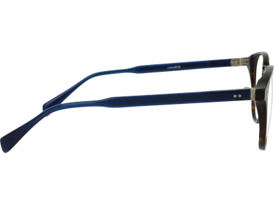 meineBrille Brille Unisex meineBrille 04-30070-02, Havanna/Dunkelblau Ansicht 3