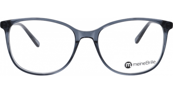 meineBrille 04-20160-01, Blaugrau Front - Ansicht 3