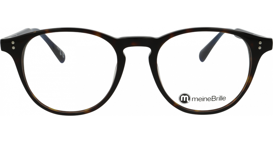meineBrille Brille Unisex meineBrille 04-30070-02, Havanna/Dunkelblau Ansicht 1