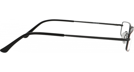 meineBrille 04-20210-01 Dunkelgrau Rot glänzend Seitenansicht - Ansicht 3