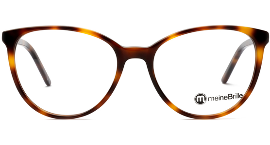 meineBrille 04-06000-02, Havanna Front - Ansicht 2