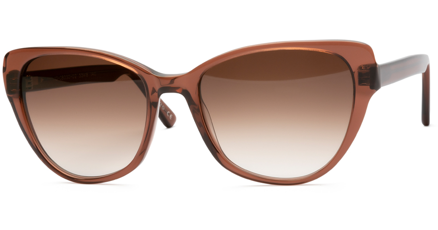 Sonnenbrille FRAIMS Sun 13-08030-02 Alanis, Braun transparent glänzend Seitenansicht