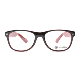 meineBrille 04-69150-02, Schwarz/Rot front