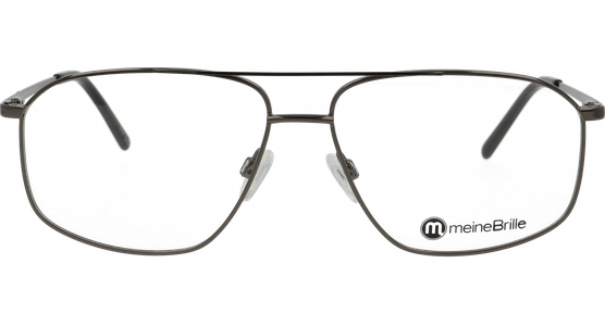 meineBrille 04-20190-01 dunkelgun glänzend Frontansicht - Ansicht 2